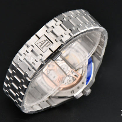 Royal Oak 15510 41mm '50th Anniversary' Ice Blue Dial - Authentic Movement