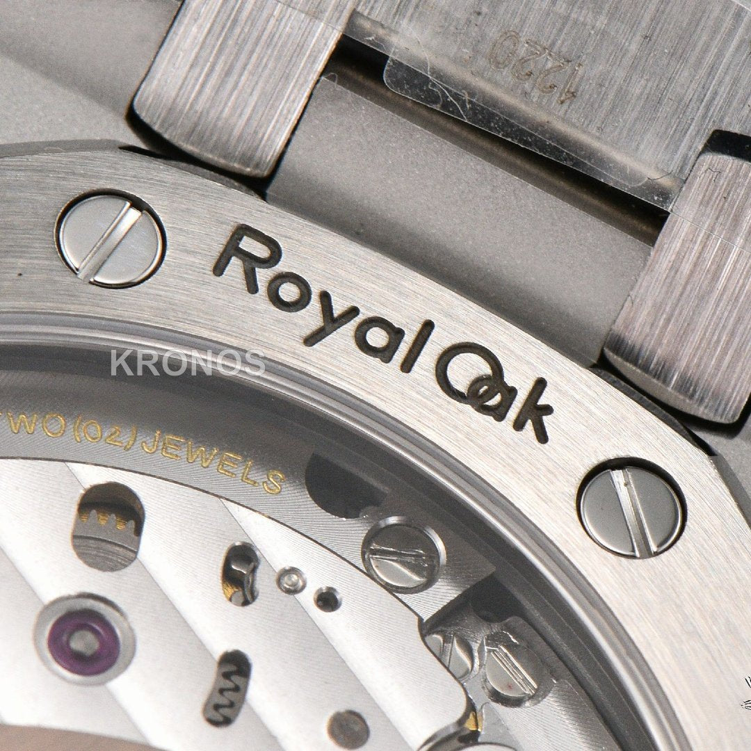 Royal Oak 15510 41mm '50th Anniversary' Ice Blue Dial - Authentic Movement