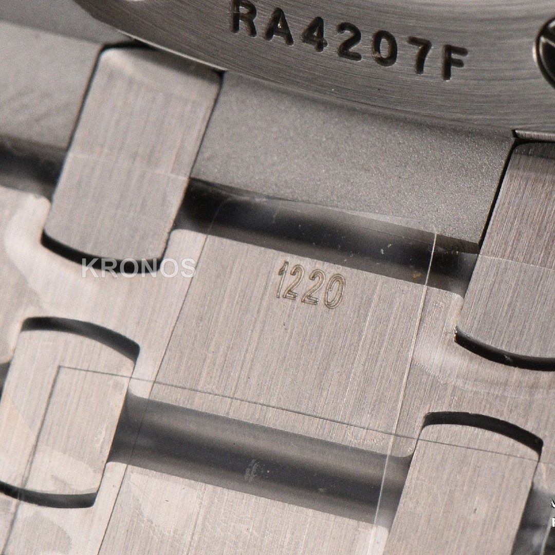 Royal Oak 15510 41mm '50th Anniversary' Ice Blue Dial - Authentic Movement