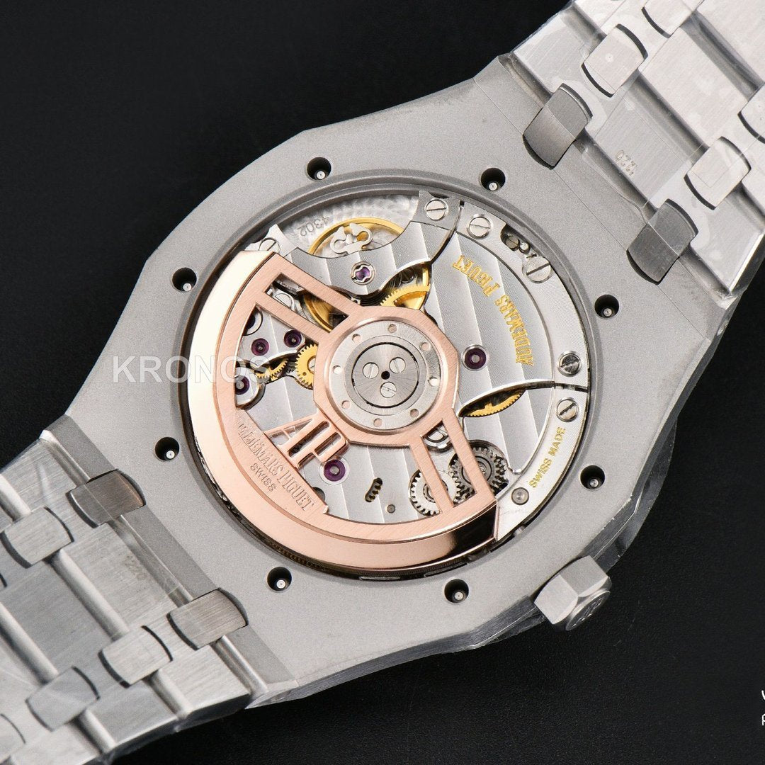 Royal Oak 15510 41mm '50th Anniversary' Ice Blue Dial - Authentic Movement