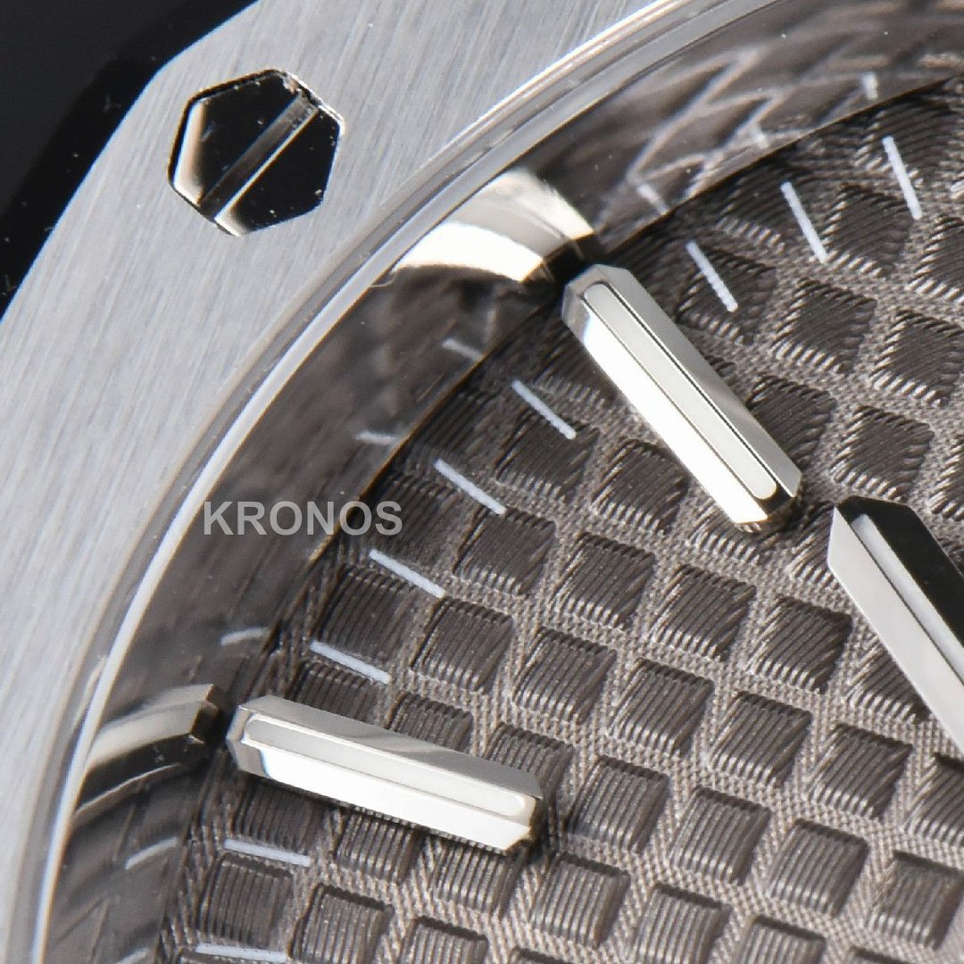Royal Oak 37mm Gray Textured Dial - Authentic Movement