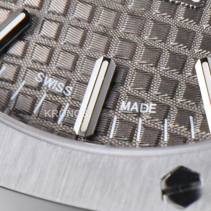 Royal Oak 37mm Gray Textured Dial - Authentic Movement