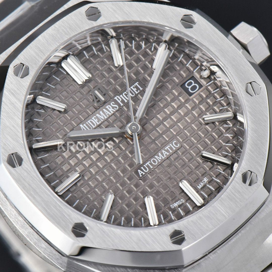 Royal Oak 37mm Gray Textured Dial - Authentic Movement
