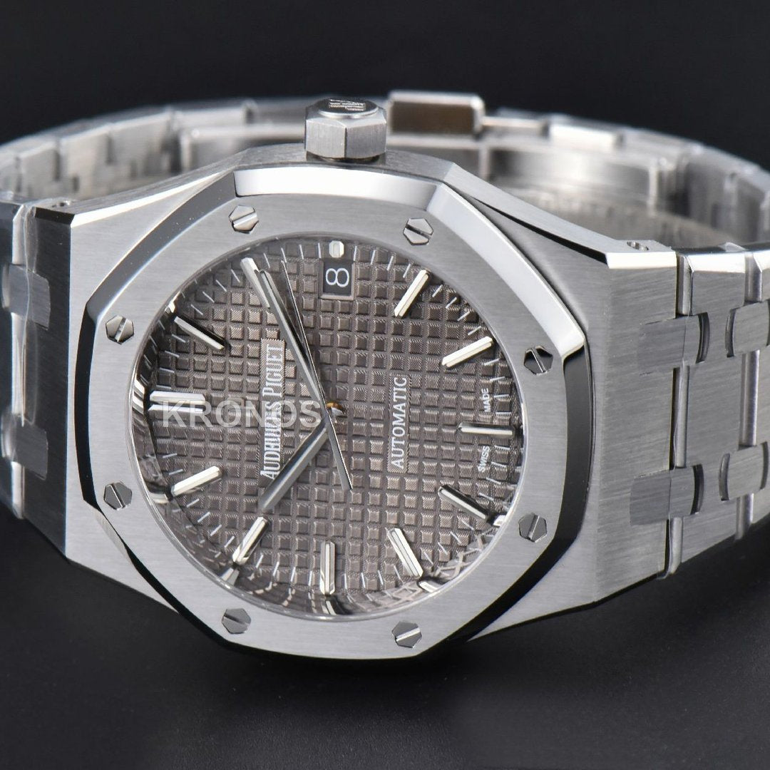 Royal Oak 37mm Gray Textured Dial - Authentic Movement