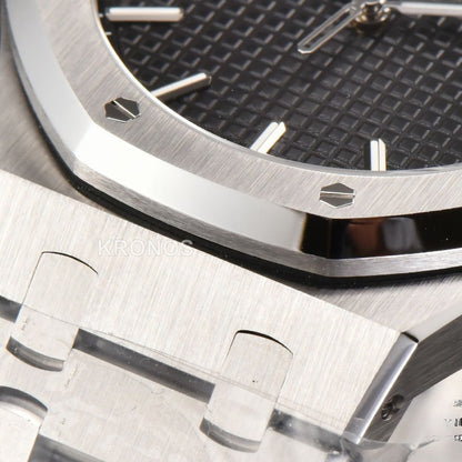 Royal Oak 41mm Black Textured Dial - Authentic Movement
