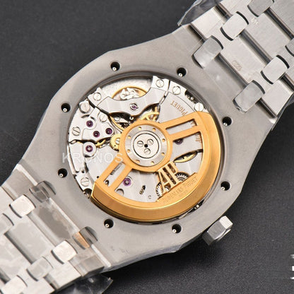Royal Oak 41mm Black Textured Dial - Authentic Movement