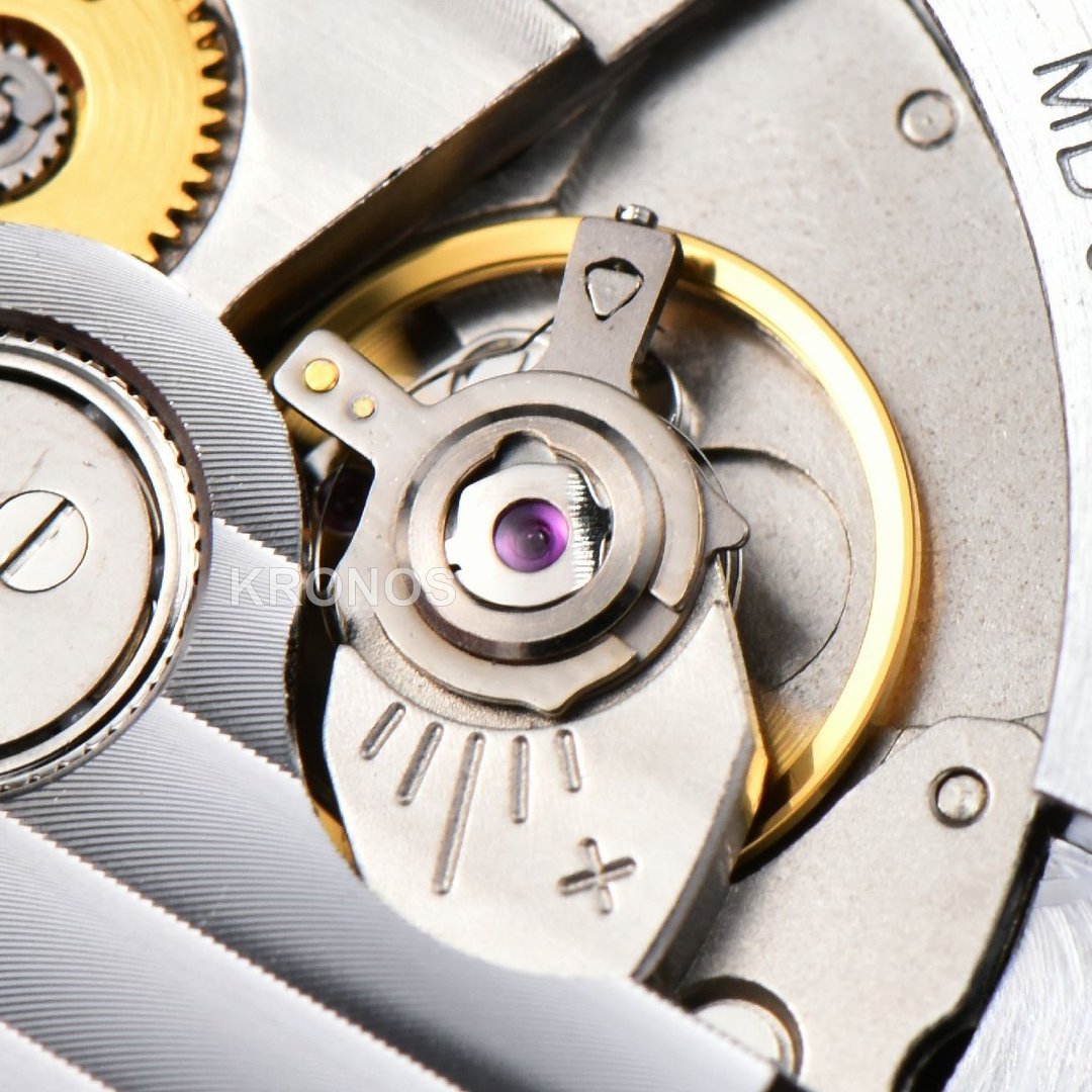 Santos Large 40mm Brown Dial Brown - Authentic Movement