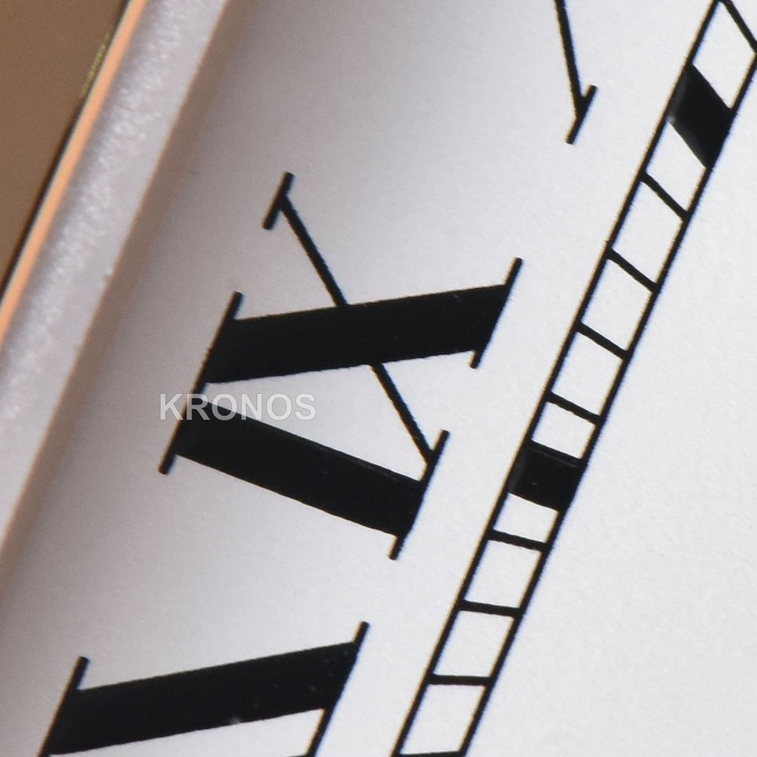 Santos XL 40mm White Dial Orange - Authentic Movement