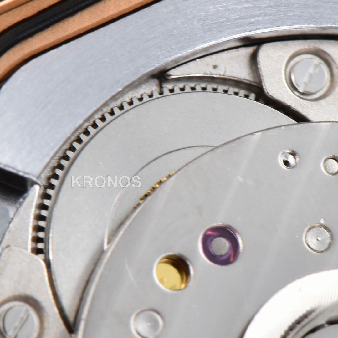 Santos XL 40mm White Dial Orange - Authentic Movement