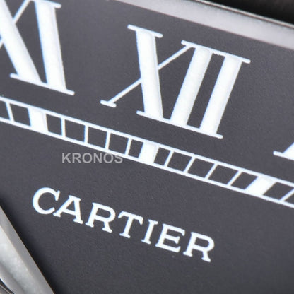 Santos De Cartier XL 40mm PVD AF Black Dial Black Miyota - Authentic Movement