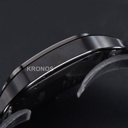 Santos De Cartier XL 40mm PVD AF Black Dial Black Miyota - Authentic Movement
