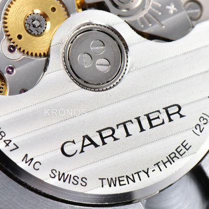 Santos De Cartier XL 40mm PVD AF Black Dial Black Miyota - Authentic Movement