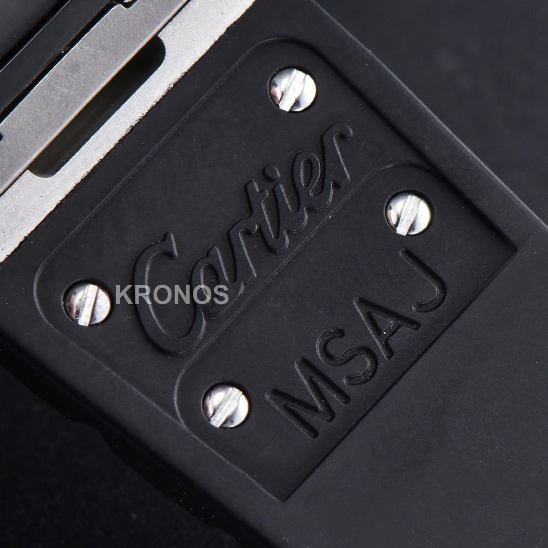 Santos De Cartier XL 40mm PVD AF Black Dial Black Miyota - Authentic Movement