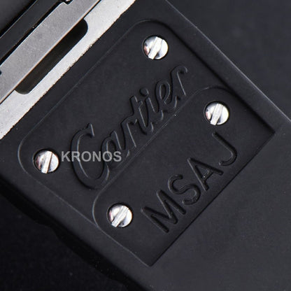 Santos De Cartier XL 40mm PVD AF Black Dial Black Miyota - Authentic Movement