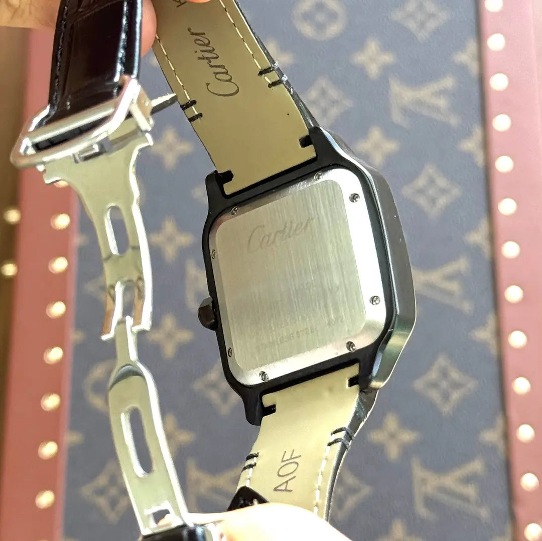Reloj inspirado Santos acero inoxidable Kronos Relojes envío México USA