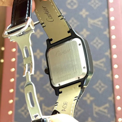 Reloj inspirado Santos acero inoxidable Kronos Relojes envío México USA