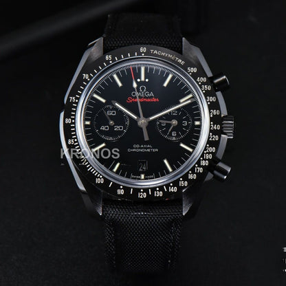 Speedmaster 'Dark Side Of The Moon' Real Ceramic 44mm Black Dial - Authentic Movement