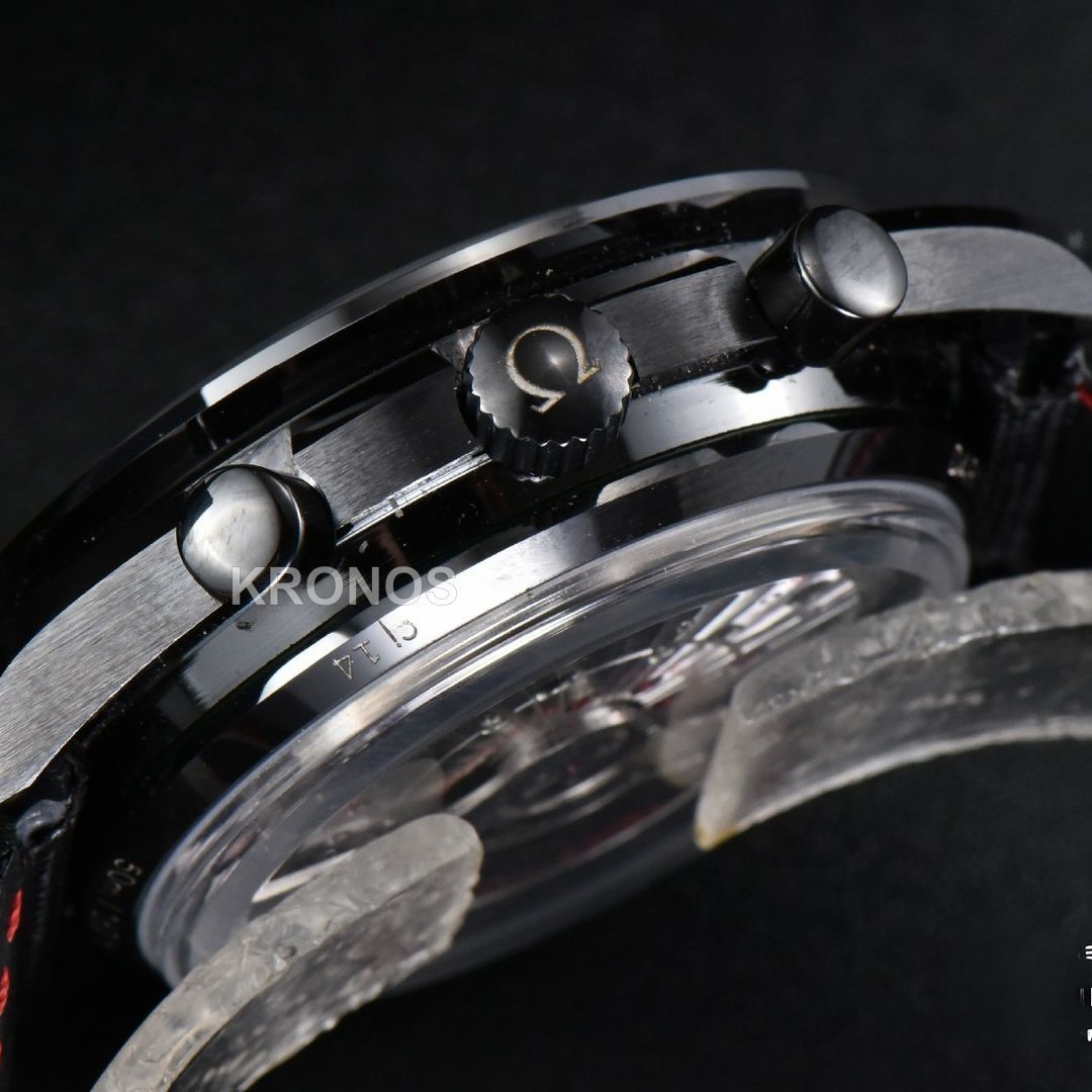 Speedmaster 'Dark Side Of The Moon' Real Ceramic 44mm Black Dial - Authentic Movement