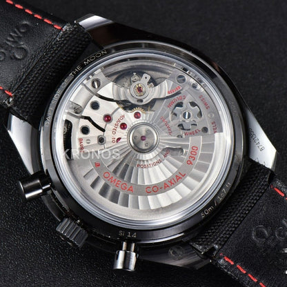 Speedmaster 'Dark Side Of The Moon' Real Ceramic 44mm Black Dial - Authentic Movement