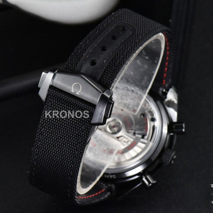Speedmaster 'Dark Side Of The Moon' Real Ceramic 44mm Black Dial - Authentic Movement