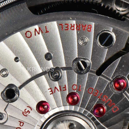 Speedmaster 'Dark Side Of The Moon' Real Ceramic Omf 44mm Black Dial Nylon Strap - Authentic Movement