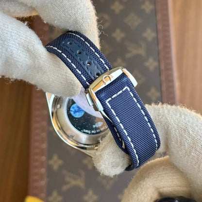 Correa y cierre Speedmaster Snoopy Kronos Relojes maquinaria auténtica
