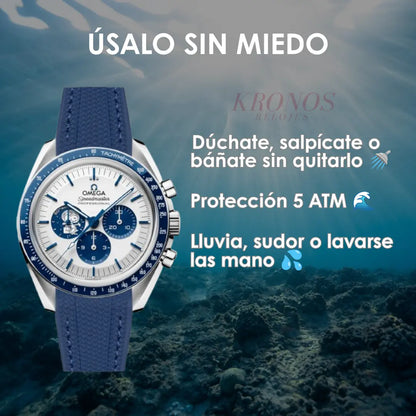 Speedmaster Snoopy Kronos Relojes cristal de zafiro resistente