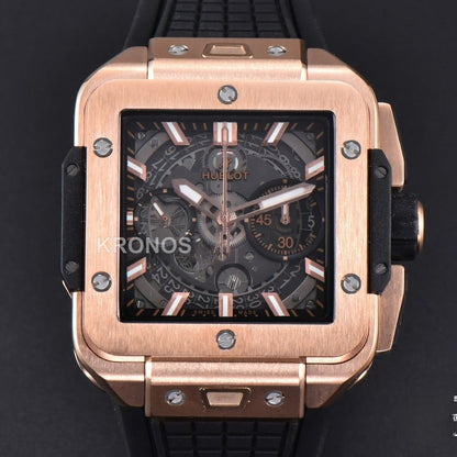 Square Bang Unico 42mm Skeleton Dial - Authentic Movement