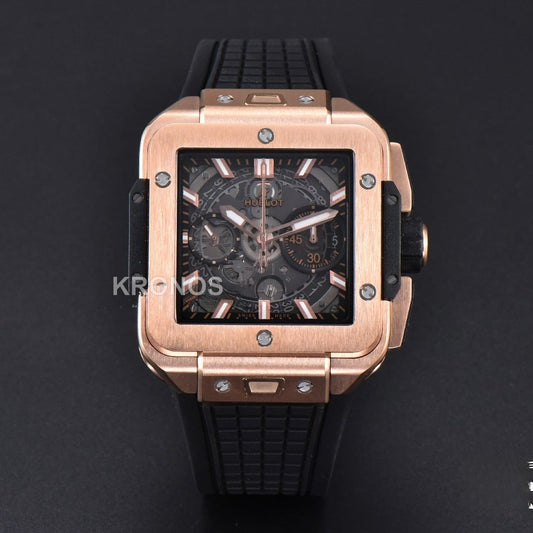 Square Bang Unico 42mm Skeleton Dial - Authentic Movement