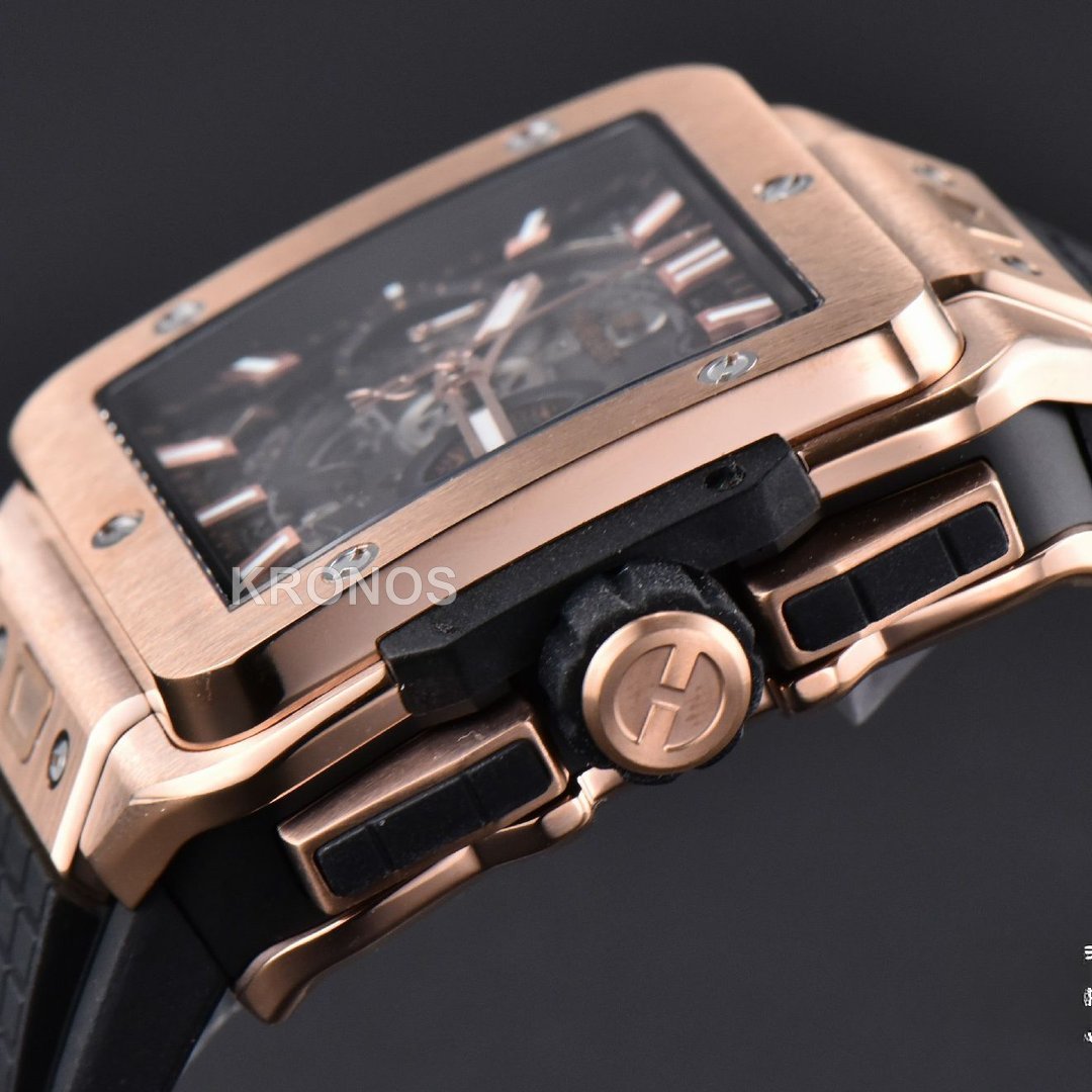 Square Bang Unico 42mm Skeleton Dial - Authentic Movement