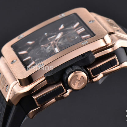 Square Bang Unico 42mm Skeleton Dial - Authentic Movement