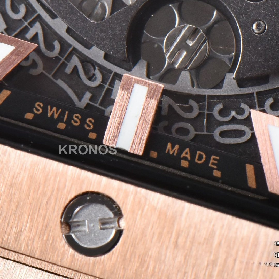 Square Bang Unico 42mm Skeleton Dial - Authentic Movement