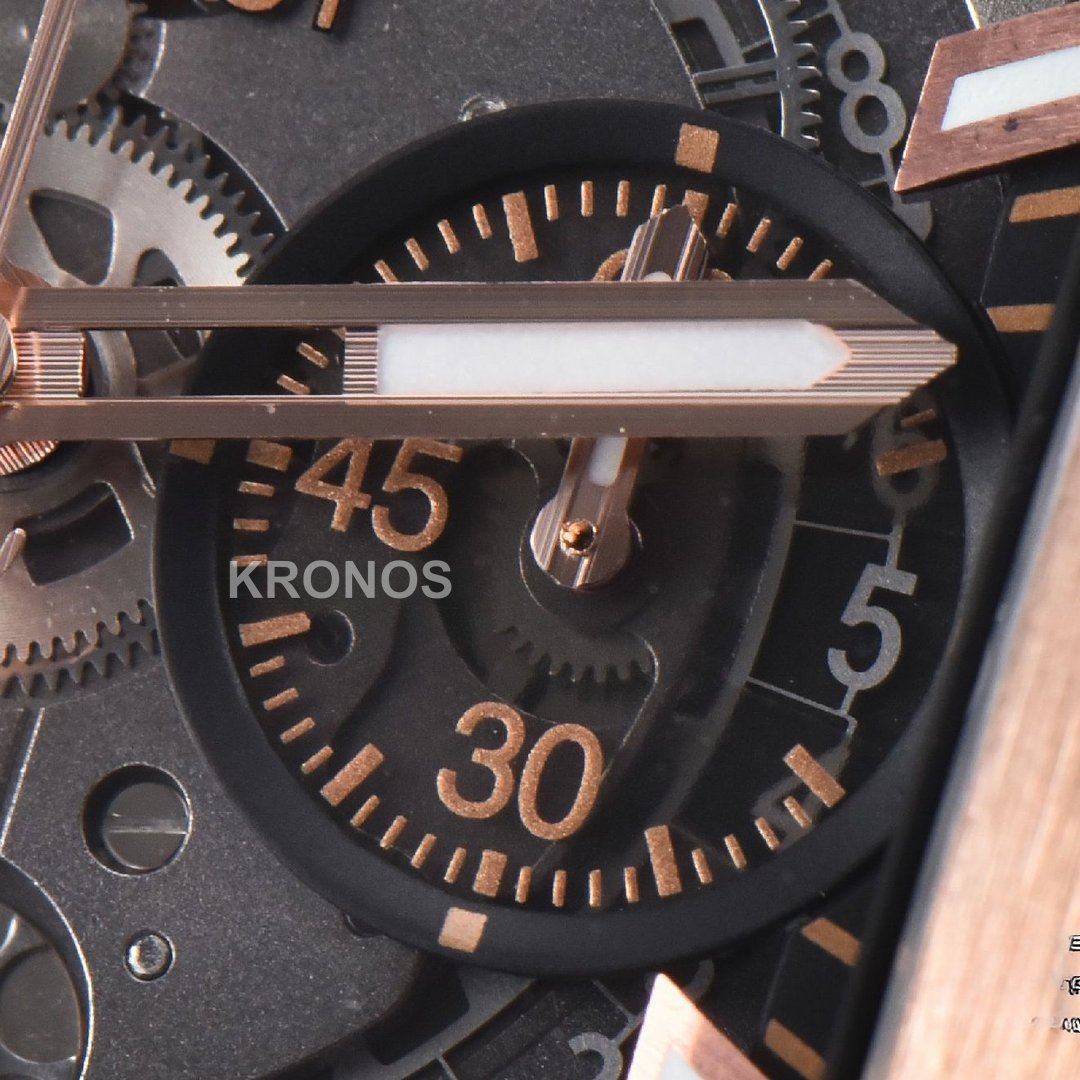 Square Bang Unico 42mm Skeleton Dial - Authentic Movement