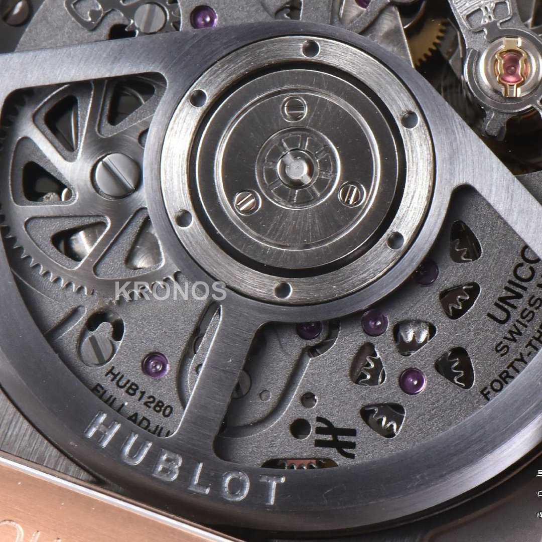 Square Bang Unico 42mm Skeleton Dial - Authentic Movement