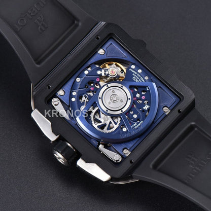 Square Bang Unico 42mm Titanium Blue Ceramic Skeleton Dial Blue - Authentic Movement