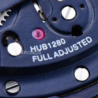 Square Bang Unico 42mm Titanium Blue Ceramic Skeleton Dial Blue - Authentic Movement