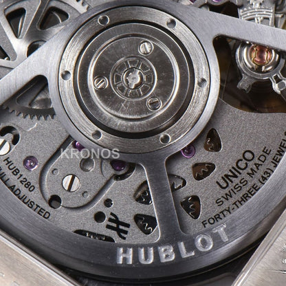 Square Bang Unico 42mm Titanium Skeleton Dial - Authentic Movement