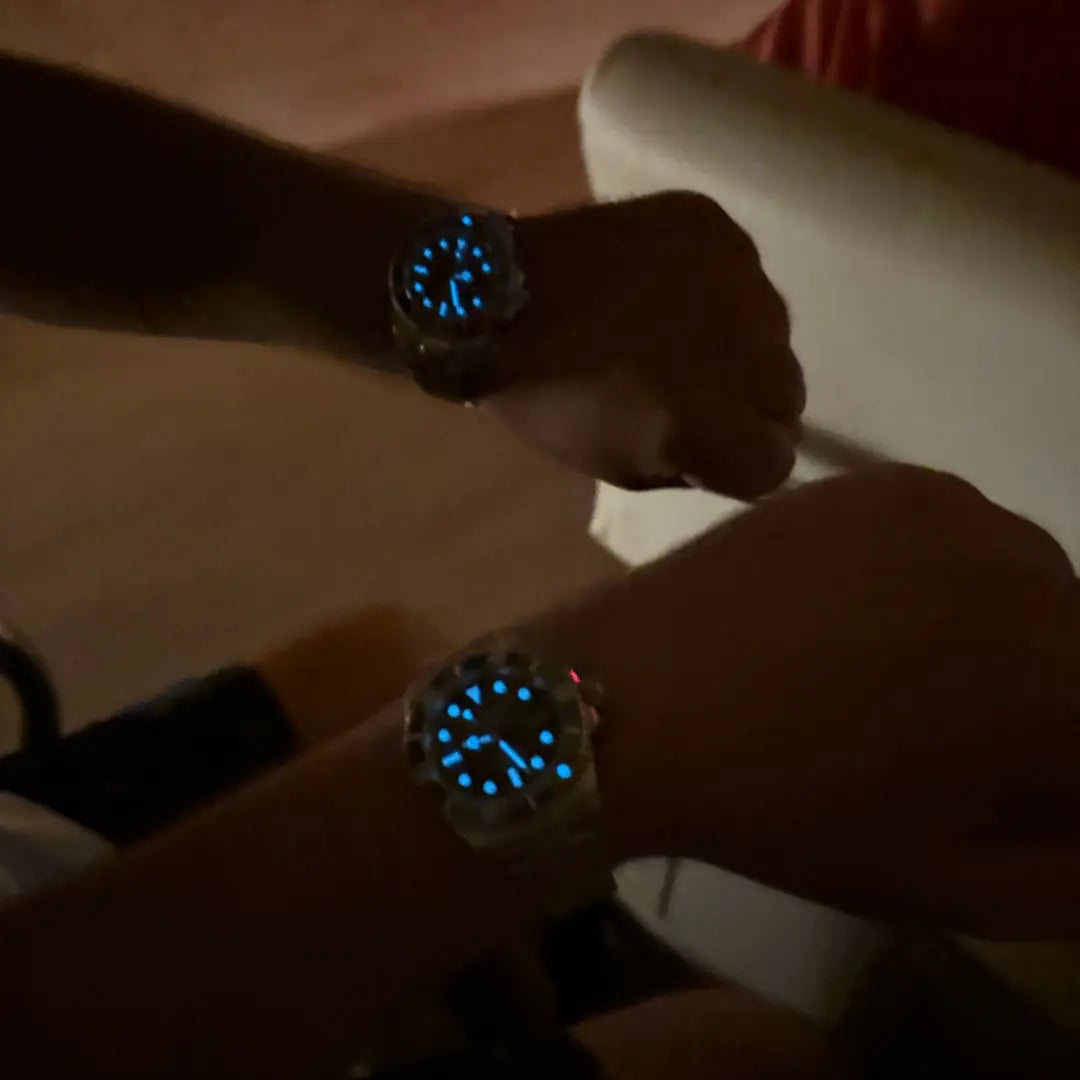 Mecanismo automático Submariner Cookie Monster maquinaria auténtica Kronos