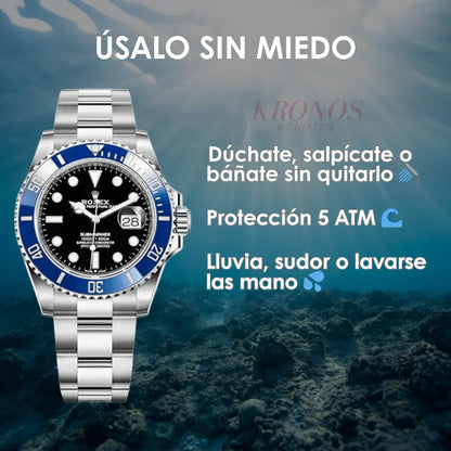 Submariner Oyster Date estilo AAA lujo accesible envío USA España Kronos