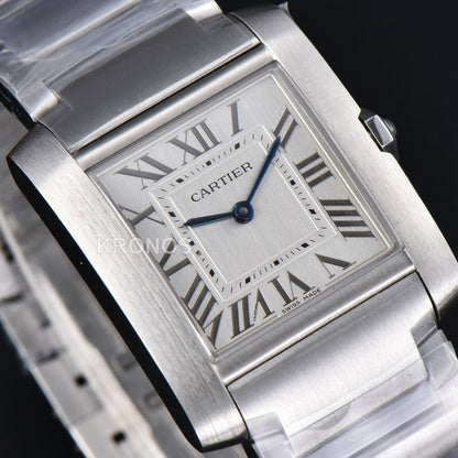 Tank Francaise Medium 32mm x 27mm Quartz - Authentic Movement