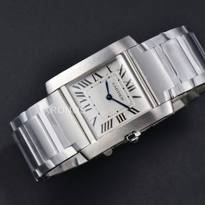 Tank Francaise Medium 32mm x 27mm Quartz - Authentic Movement