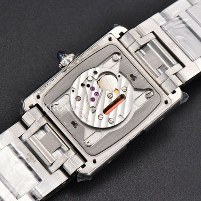 Tank Must Large 33.7mmx25.5mm White Dial - Authentic Movement