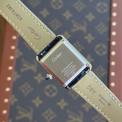 Tank Steel inspirado diseño clásico Kronos Relojes fotografía producto