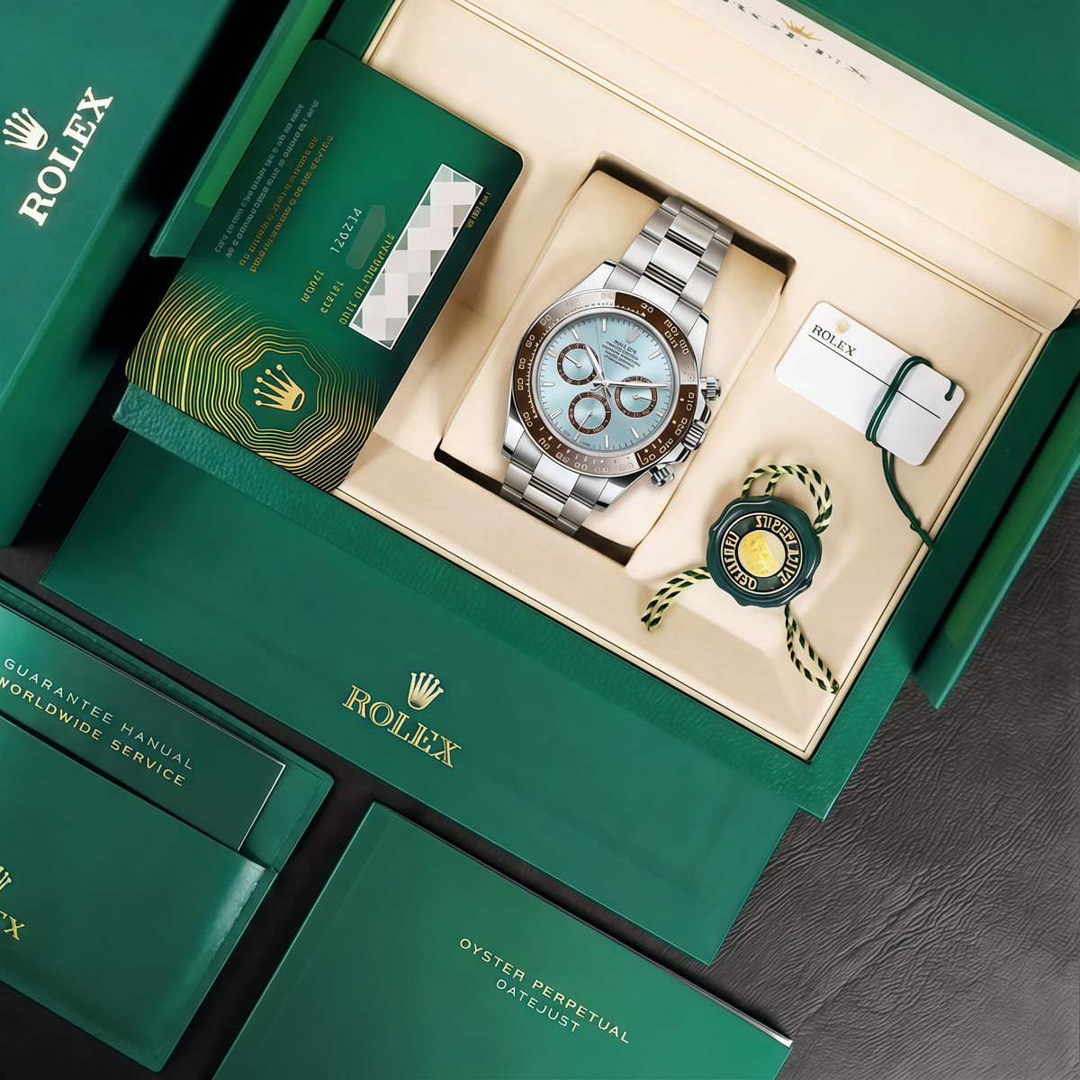 Daytona Oystersteel – Tiffany Dial Oyster Type Rolex