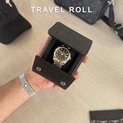 Datejust Rolesor - Black Dial Jubilee Diamonts - Travel Roll
