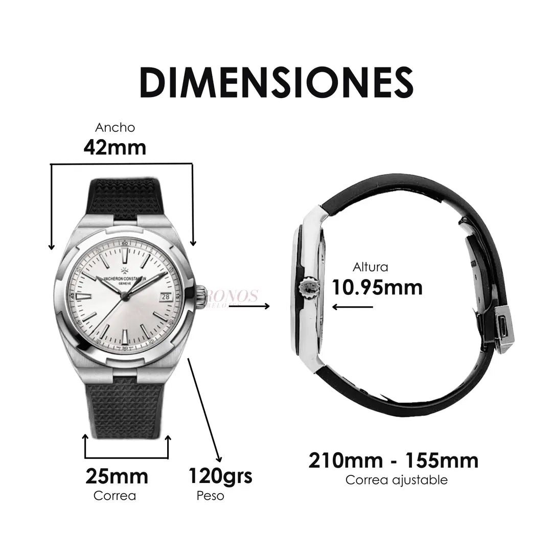 Reloj Vacheron Constantin White fondo blanco producto Kronos